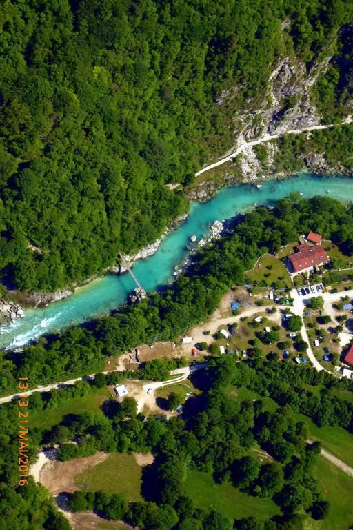 Hotel Pocitniska Hisa Lazar Kobarid Exteriér fotografie