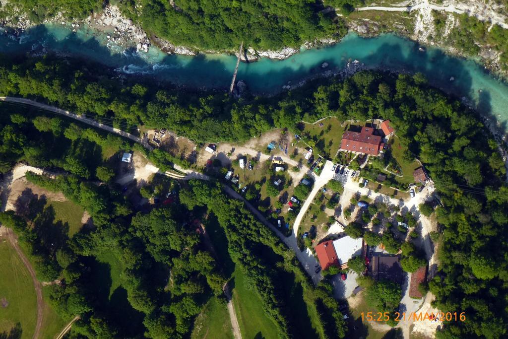 Hotel Pocitniska Hisa Lazar Kobarid Exteriér fotografie