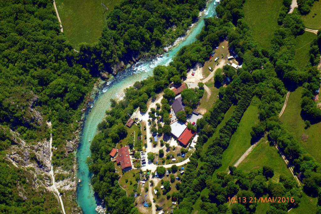 Hotel Pocitniska Hisa Lazar Kobarid Exteriér fotografie